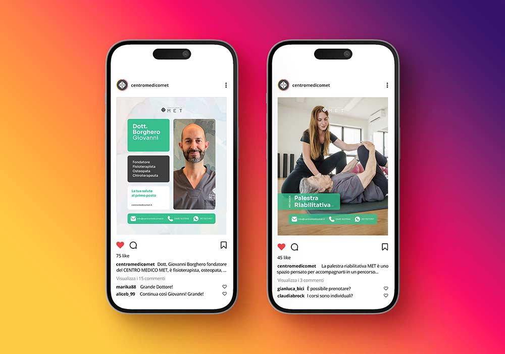 Centro Medico MET - La tua salute al primo posto - Social