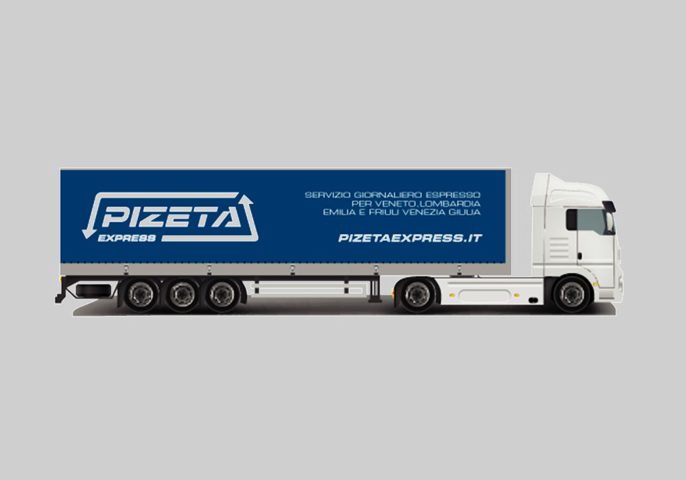 Pizeta Express - Servizi di trasporto espresso e logistica integrata - camion